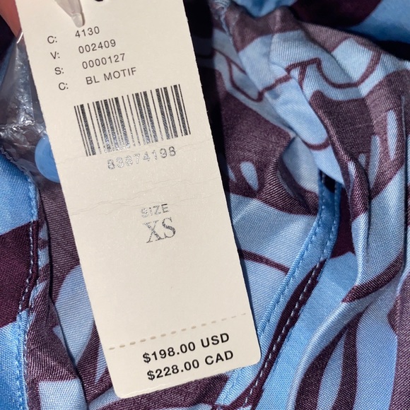 NWT Anthropologie Hutch One-Shoulder Floral Peplum Dress size 10 - Picture 9 of 11